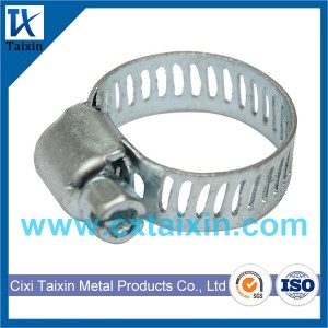 Aluminum / Stainless Steel Mini American Style Hose Clamp
